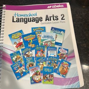 Abeka phonics and language 2 lessons plans and test key